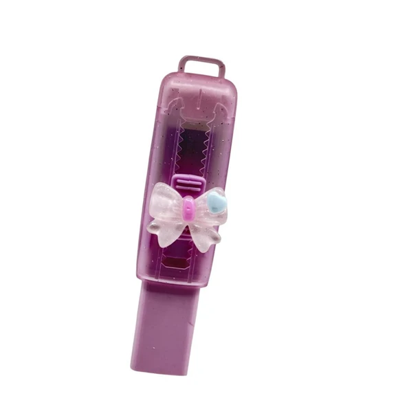 Mikro Girl Vibes Kurdele Sürgülü Silgi (ER-4538) 4 Adet - Resim 2