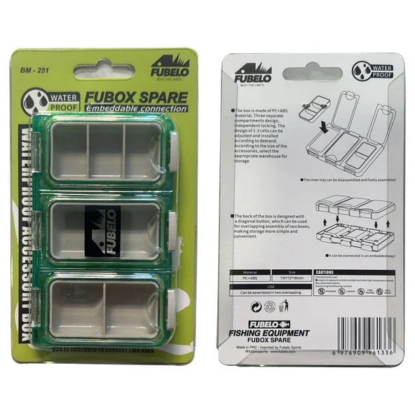 Fubelo Fubox Spare LRF Aksesuar Kutusu (Yeşil) ürün görseli 1