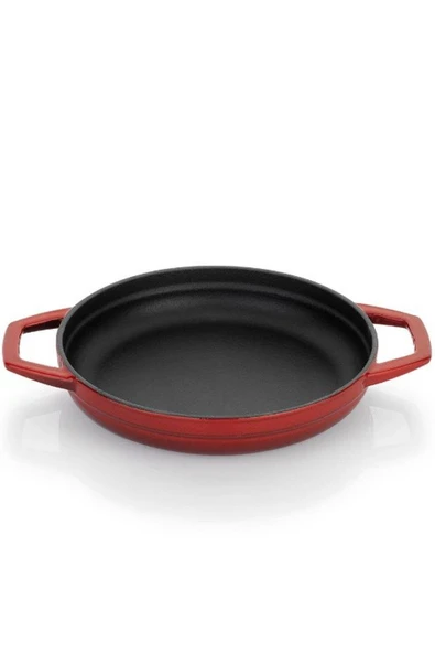 Schafer Guss Chef Döküm Sahan Çift Kulplu 19 Cm-1 Parça - Resim 3