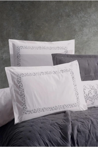 Çeyiz Diyarı Stella 10 Parça Çeyiz Seti Antrasit - Resim 2