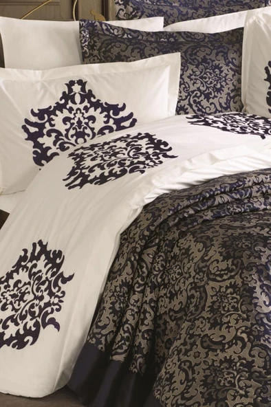 Çeyiz Diyarı Carmen 10 Parça Çeyiz Seti Lacivert ürün görseli