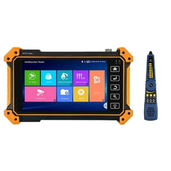 Novacom NVC-MFV56 IP/HD-TVI/CVI/AHD 5.5” Android 10.0 Oled Ekran 1280*720 CCTV Kamera Test Cihazı - Resim 3