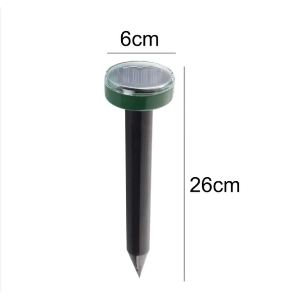 4 Adet Solar Güneş Enerjili Akrep,Köstebek,Yılan Fare Kovucu 750-1000 M2 Etkili Yuvarlak - Resim 10