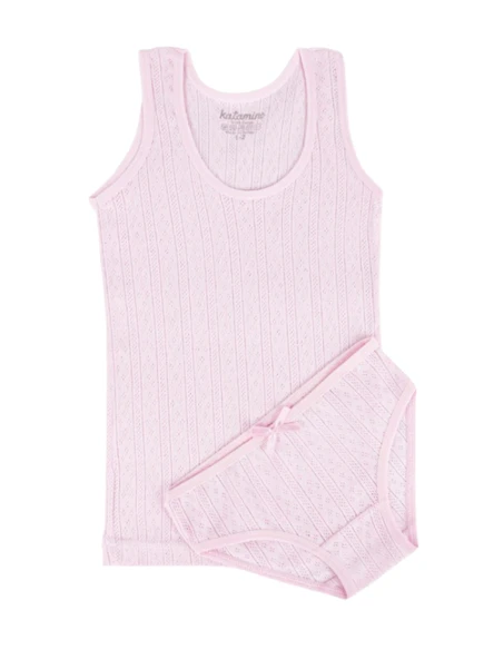 Katamino Kız Çocuk Atlet ve Slip İkili Takım - Resim 2