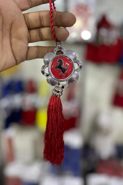 Ferrari Çiçek Tasarımı, Kişisel Tarzınızı Yansıtan Dikiz Aynası Süsleri, Araba Iç Aksesuarı - 2