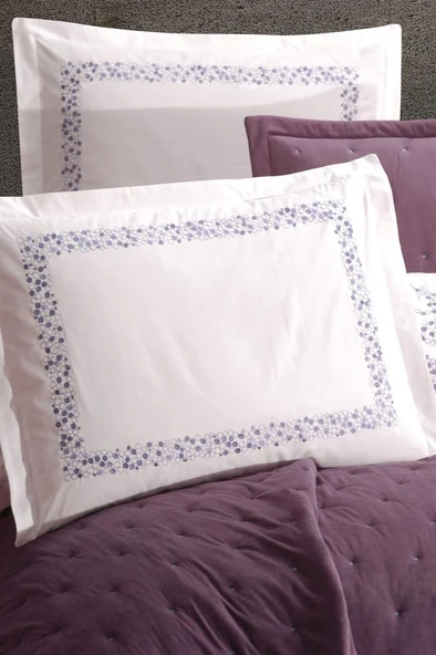 Çeyiz Diyarı Stella 10 Parça Çeyiz Seti Mürdüm - Resim 2