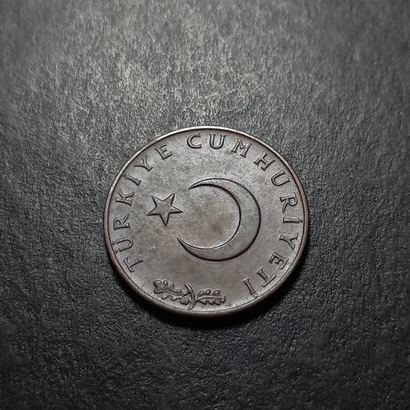 Escoines 39963687345abafed3 10 Kuruş 1971 Bronz Para - Resim 3