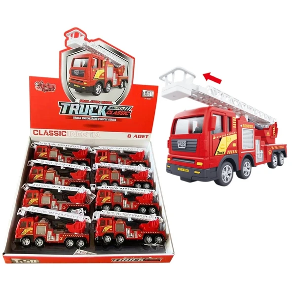 Merdivenli İtfaiye Aracı 1:50 ölçek - 2