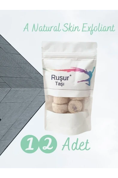 %100 Doğal Ruşur Taşı 12 Adet - 4
