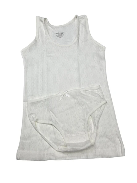 Katamino Kız Çocuk Atlet ve Slip İkili Takım - Resim 4