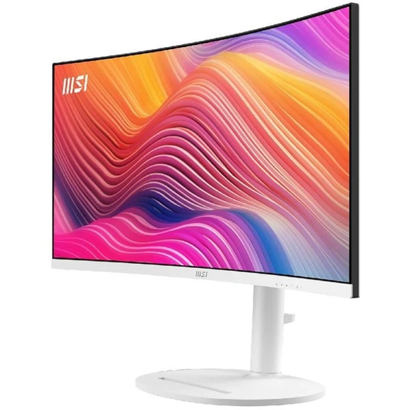 MSI 34" IPS MODERN MD342CQPW 1MS 120HZ HDMI-DP KAVISLI GAMING MONİTÖR 3440X1440 BEYAZ - Resim 2