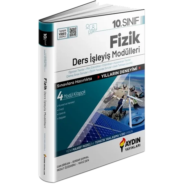 Aydın 10. Sınıf Fizik Ders İşleyiş Modülleri ürün görseli