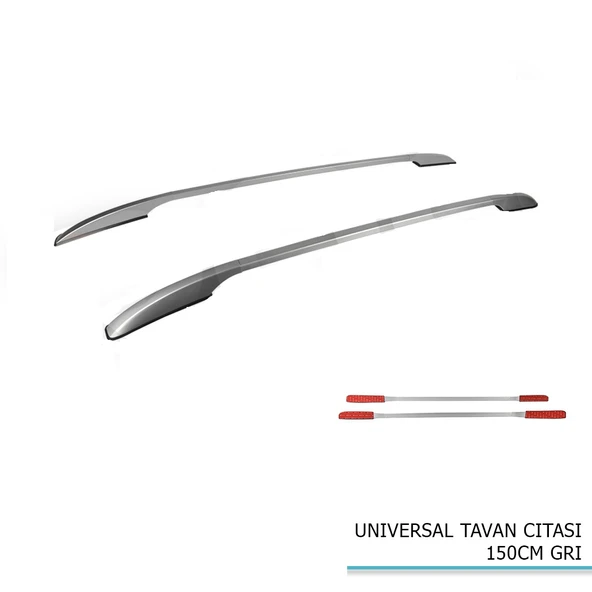 Üniversal Tavan Çıtası Gri 150cm - 1