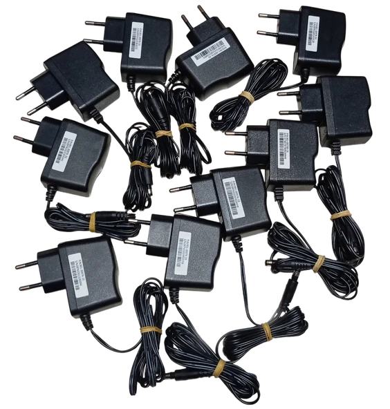 10 Adet DC 12V 0.5A Arduino Adaptörü Deney Enerji Besleme Güç Kaynağı Priz Tipi Adaptör - Resim 4