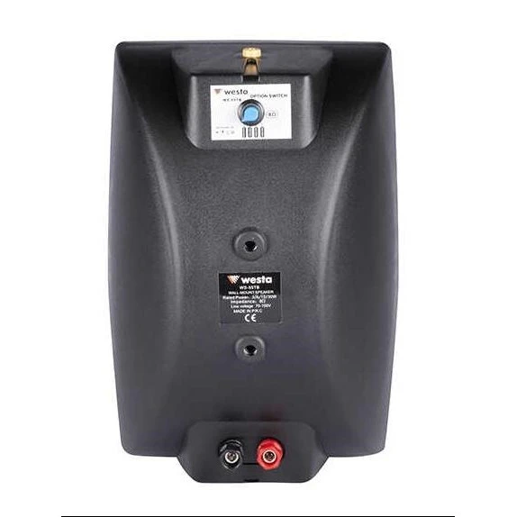 WESTA WS-55TB 13cm Plastik Kabin Siyah Hoparlör - Resim 2