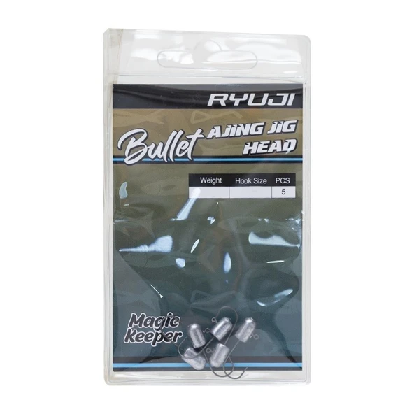 Ryuji Bullet Ajing JigHead İğne  1,3 GR NO:10