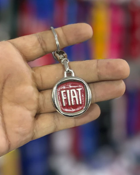 Fiat Anahtarlığı, Arabalara Özel Metal Anahtarlık - Resim 4
