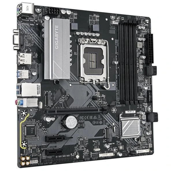 GIGABYTE B760M-D3HP DDR5 HDMI DP PCIE 4.0 1700p mATX - Resim 3