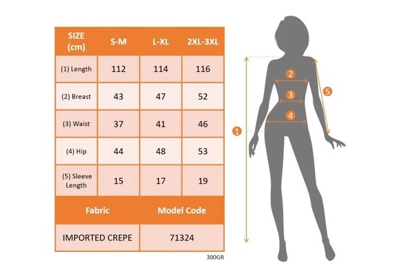 Kadın Yarım Ay Kollu Bisiklet Yaka Yandan Drapeli Ithal Krep Elbise - Resim 5