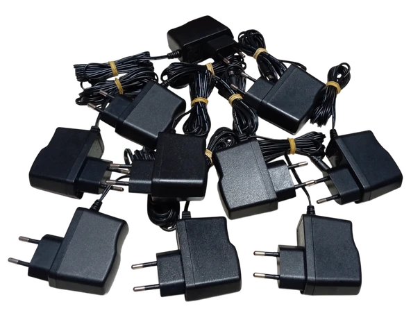 10 Adet DC 12V 0.5A Arduino Adaptörü Deney Enerji Besleme Güç Kaynağı Priz Tipi Adaptör - Resim 5