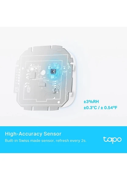 Tp-lınk Tapo T315, Akıllı Sıcaklık Ve Nem Monitörü - Resim 7