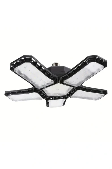 60W 5 Kanatlı Led Ampul E27 Yüksek Tavan Aydınlatma Beyaz Renk - 6600 Lümen - Resim 2