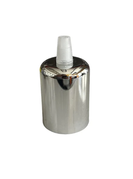 Duy Lalesi ve E27 Duy (Gümüş Renk) Plastik (2 ADET) - 2