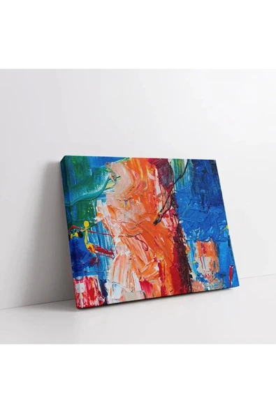 Sıcak Soğuk Karşılaşması Kanvas Tablo - Resim 2