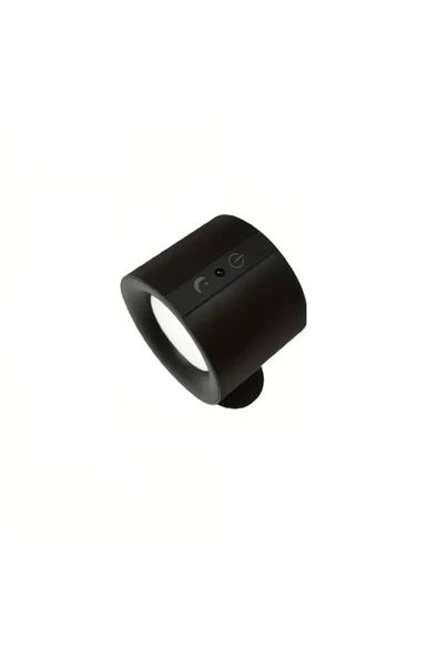 Çift Yönlü Led Aplik (Usb Type C Şarjlı) 3 Mod Renkli, Dimmerli, Kumandalı - 3