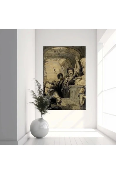 Sokak Müzisyenleri Kanvas Tablo ürün görseli