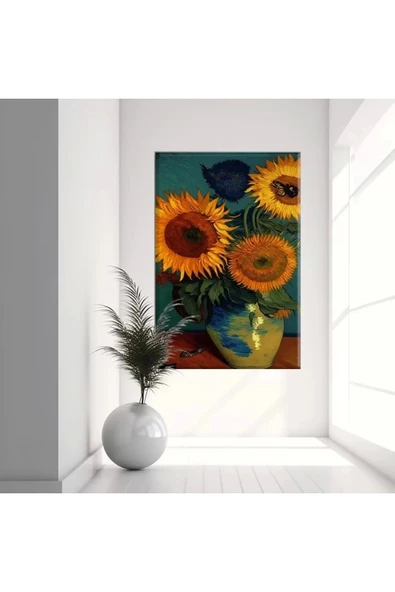 Günebakanlar Kanvas Tablo ürün görseli