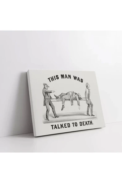 This Man Was Kanvas Tablo - Resim 5