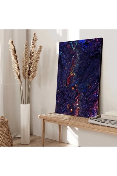 Geceye Dalan Rüya Kanvas Tablo - Resim 3