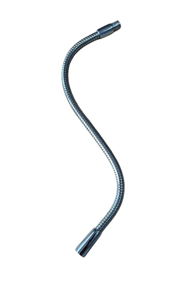 Metal Spiral Hortum (30cm-8mm) Krom Kaplama Masa lambası Aplik vb için (M10) - 1