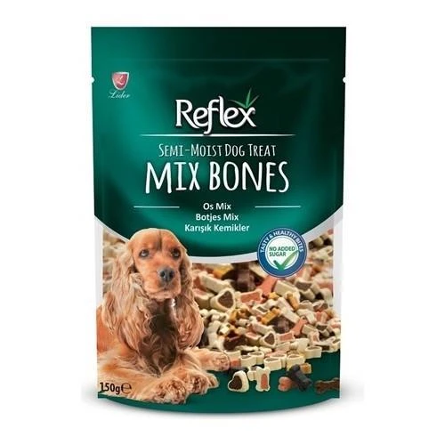Reflex Karışık Kemikler Yarı Yumuşak Köpek Ödül Maması 150 Gr ürün görseli