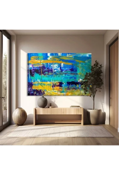 Akdeniz Yansımaları Kanvas Tablo ürün görseli