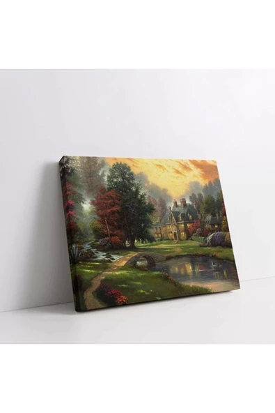 Sonbaharın Huzuru Kanvas Tablo - Resim 5