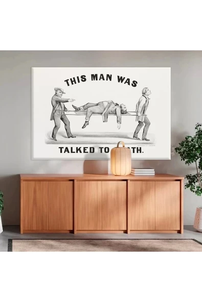 This Man Was Kanvas Tablo ürün görseli