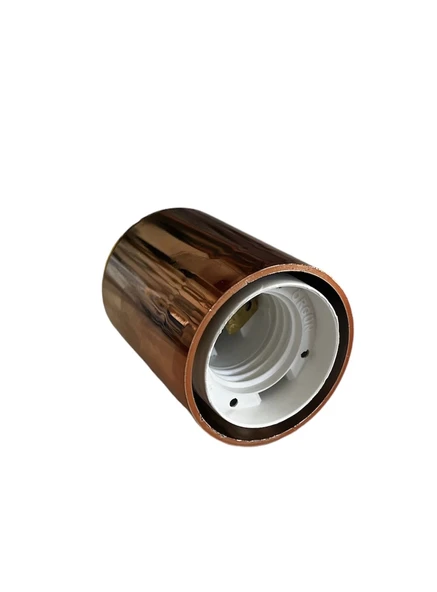 Duy Lalesi ve E27 Duy (Bakır Renk) Plastik (2 ADET) - 3