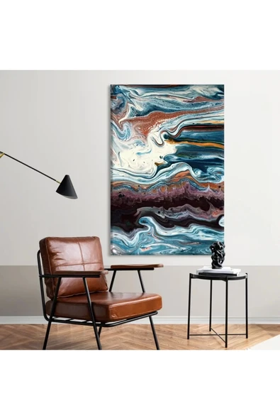 Mermerin Akışı Kanvas Tablo ürün görseli