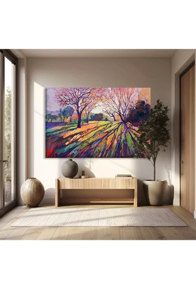 Yeşilin Tonları Kanvas Tablo ürün görseli