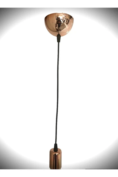 Sarkıt Lale Duy (Bakır Renk) (AMPUL DAHİL DEĞİLDİR) 70cm Plastik ürün görseli