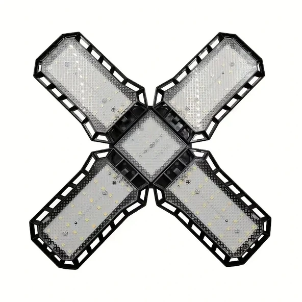 50W 4 Kanatlı Led Ampul E27 Yüksek Tavan Aydınlatma Beyaz Renk - 5500 Lümen ürün görseli