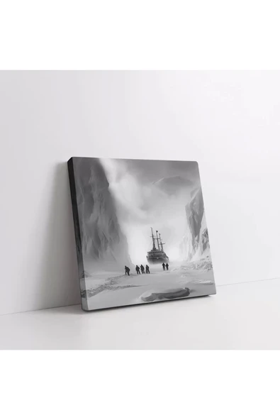 Kutup Keşfi Kanvas Tablo - Resim 2