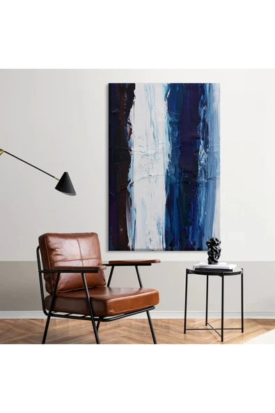 Mavi Derinlik Kanvas Tablo ürün görseli