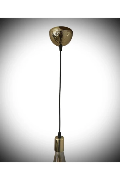 Sarkıt Lale Duy (Gold Renk) (AMPUL DAHİL DEĞİLDİR) 70cm Plastik ürün görseli