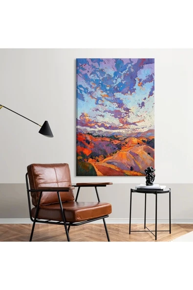 Sonbahar Yansımaları Kanvas Tablo ürün görseli