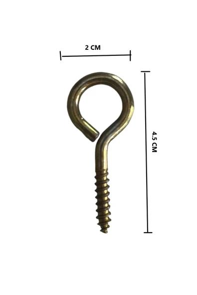 Kapalı Piton Kanca 19x60 (Boyut 20mm*45mm) (10 Adet) - 2