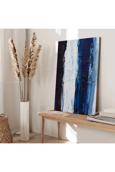 Mavi Derinlik Kanvas Tablo - Resim 3