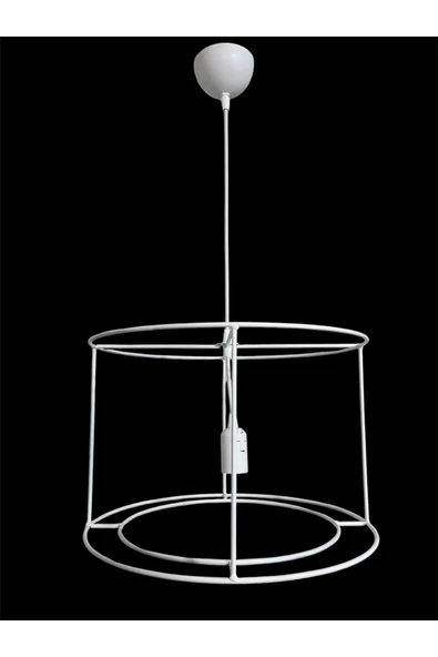 Avize İskelet Teli Büyük Boy 5mm Metal Premium (Duy Takımı Dahil) C